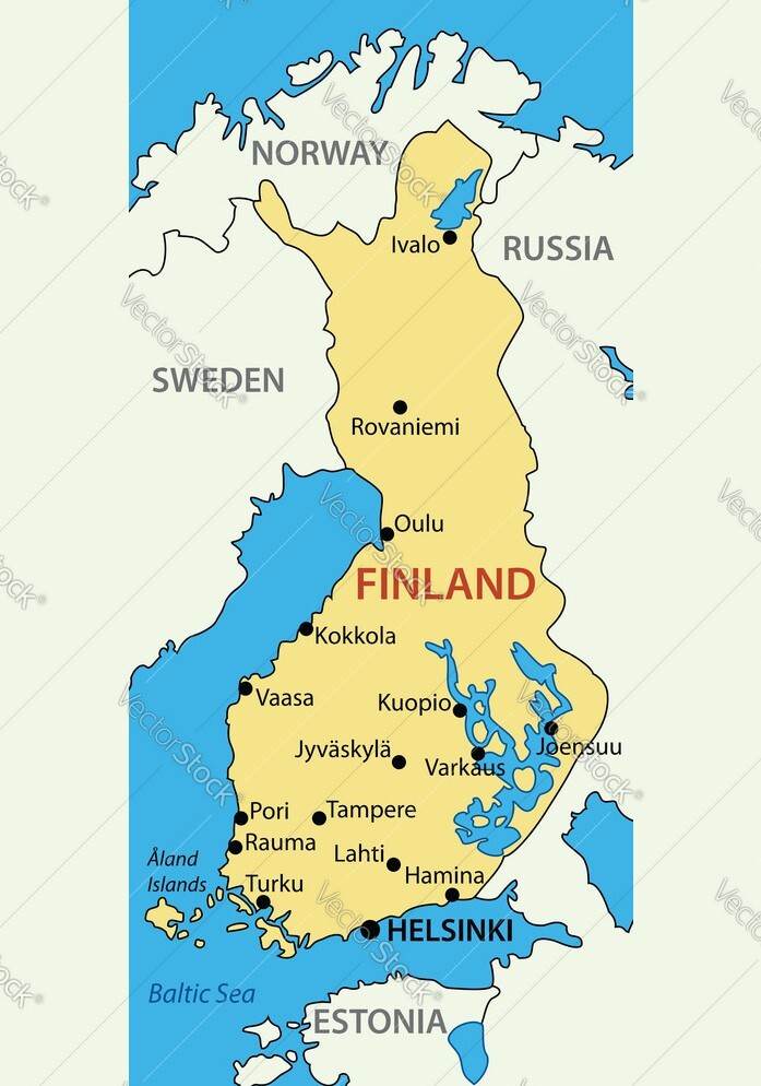 Finland Map