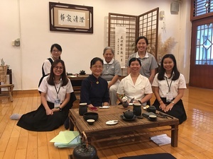 泰國清邁學生體驗慈濟人文—靜思茶道圖片