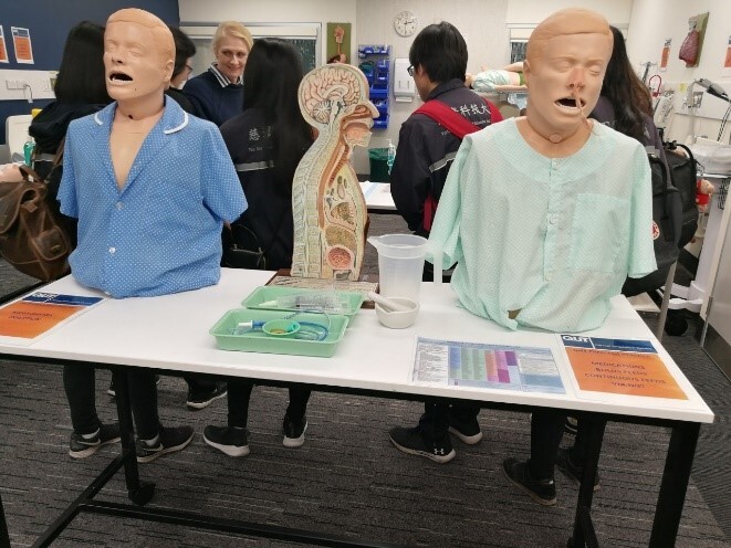 ◆昆士蘭理工大學教學提供不同模型演練不同情境。圖片